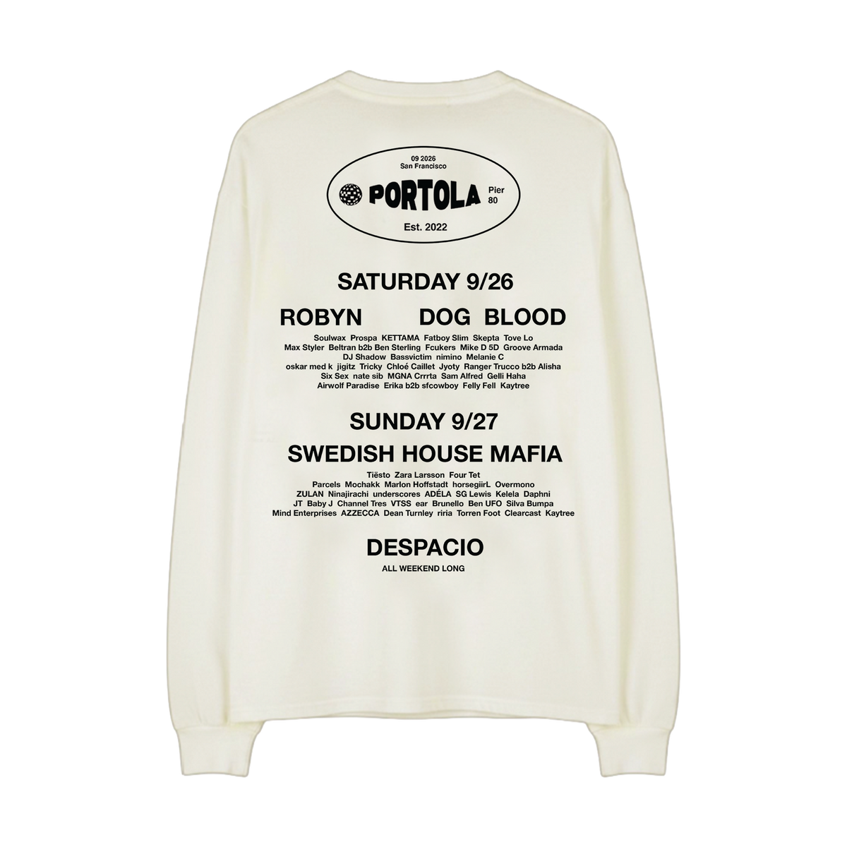 Sick Of Earth Lineup Long Sleeve