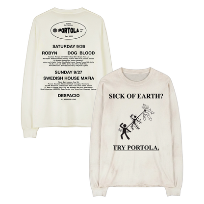 Sick Of Earth Lineup Long Sleeve