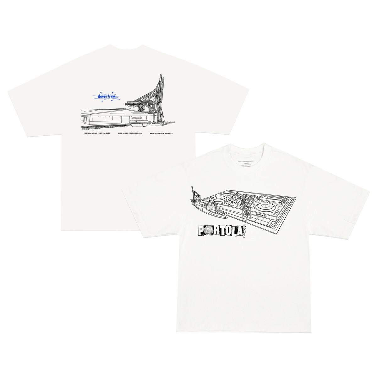 Basilica x Portola Tee