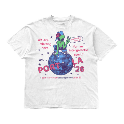 Disco Martian 2026 Lineup Tee