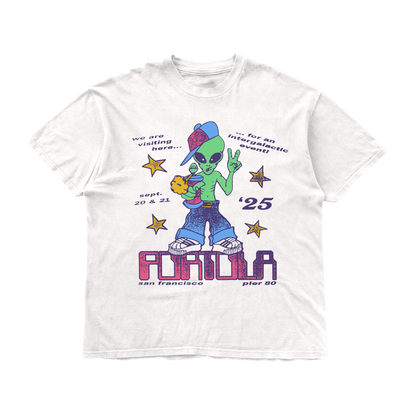 Intergalactic Visitor Lineup Tee