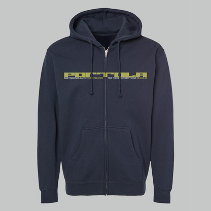 Portola Lineup Zip Hoodie - Front