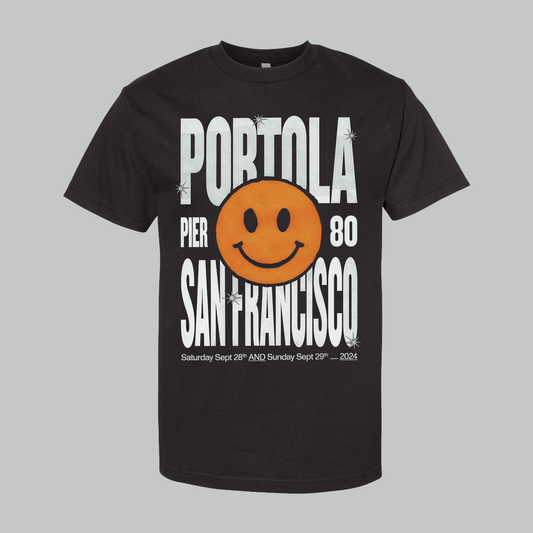 Portola Smiley Lineup Tee