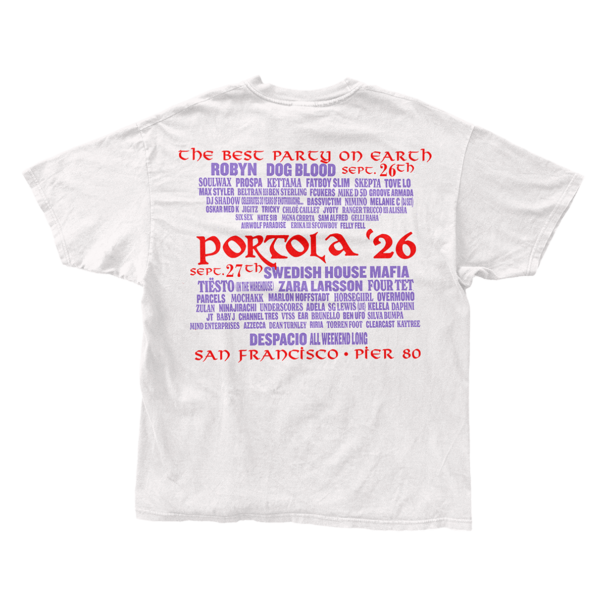 Sorcerer 2026 Lineup Tee