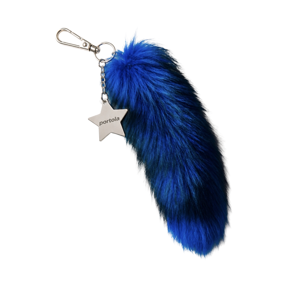Raccoon Tail Keychain Charm
