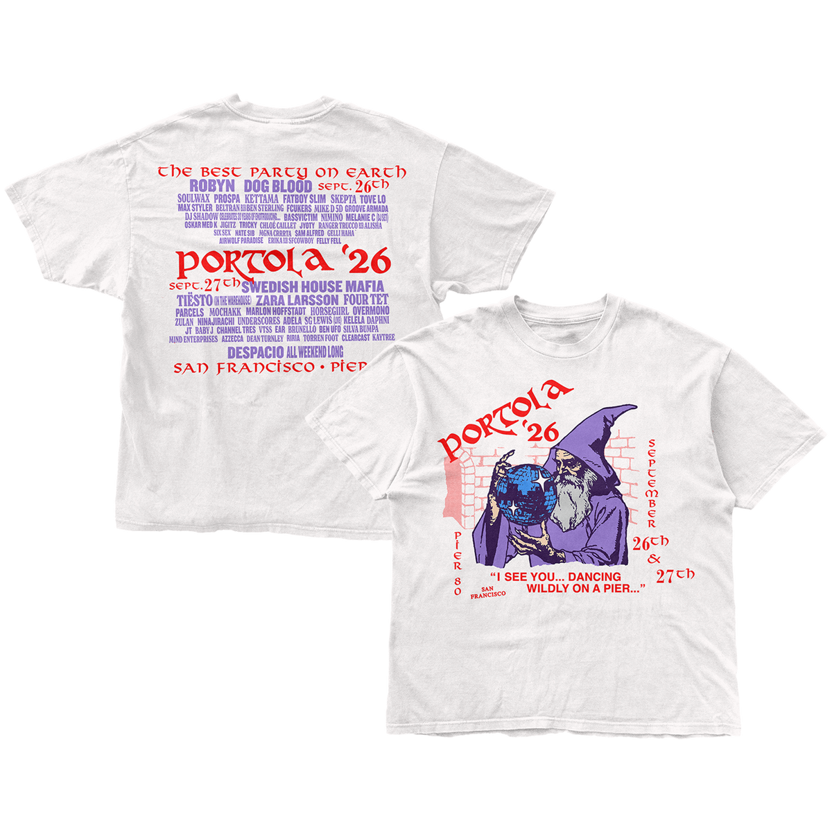 Sorcerer 2026 Lineup Tee